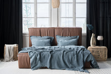 Tagesdecke Rauchblau 235 × 250 cm