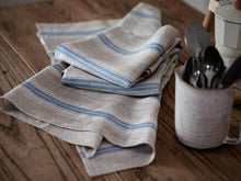 Küchenhandtuch mit blauen Streifen